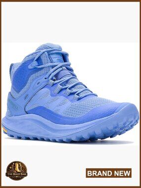 Waterproof Hiking Boots with Vibram Outsole, Trail Running Shoes